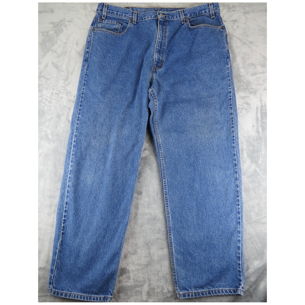 Vintage Levi's Relaxed Straight Leg Jeans Mens W42 L30 Blue Cotton‎ Bootcut
